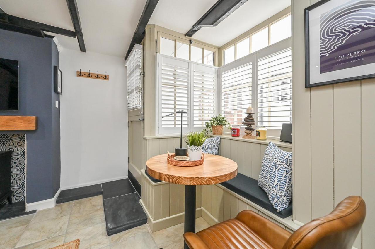 Luxury Couple'S Getaway With River Views And Parking Polperro Exterior photo